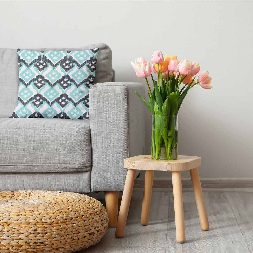 Hipster Decorative Throw Pillow, Pepper, 16"x16"