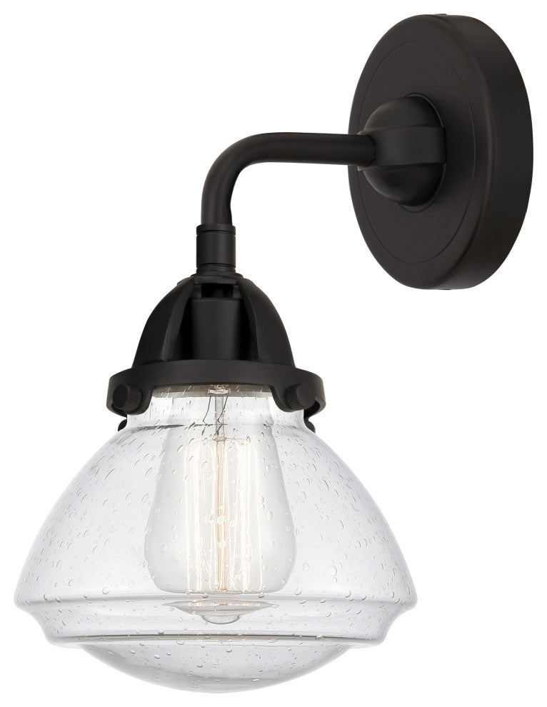 Innovations 288-1W-BK-G324-LED 1-Light Sconce, Matte Black