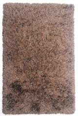 Onex Contemporary Area Rug, Brown, 5'x7'6"