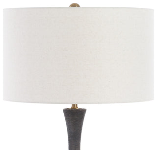Uttermost Helston Dark Charcoal Table Lamp