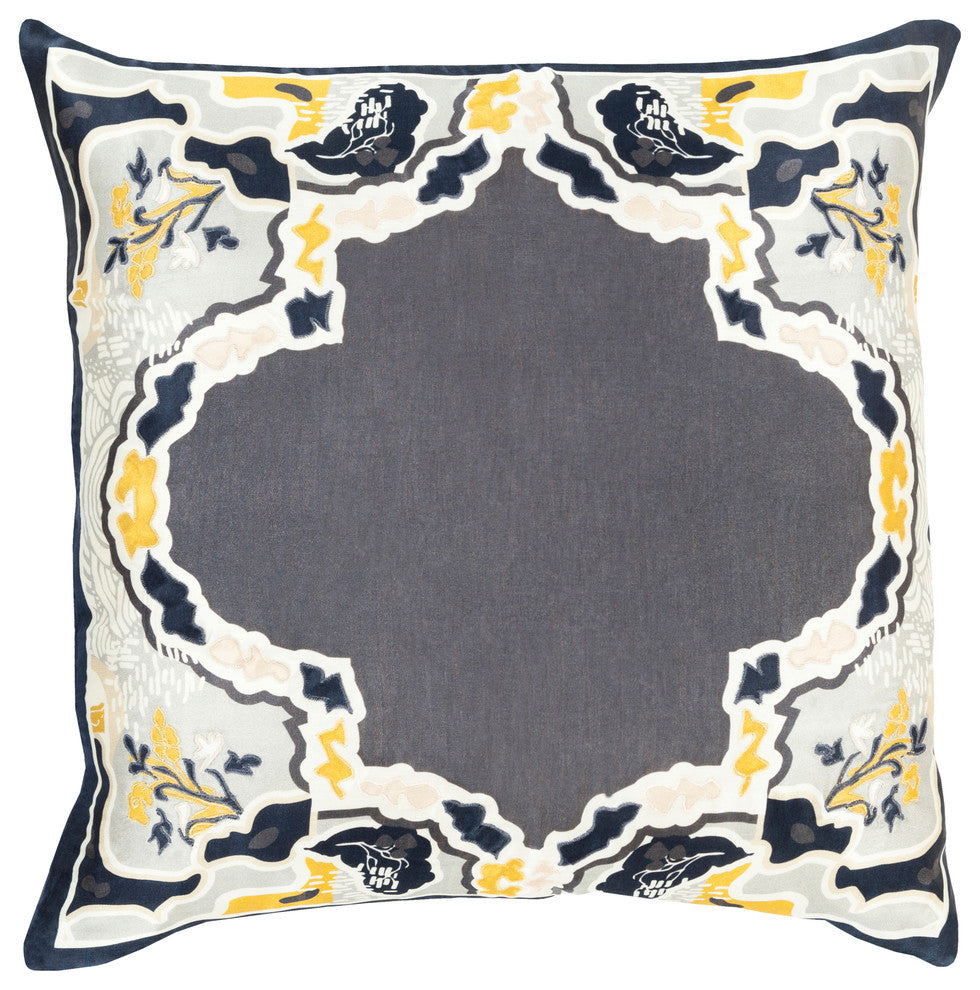 Geisha Pillow 22x22x5, Down Fill
