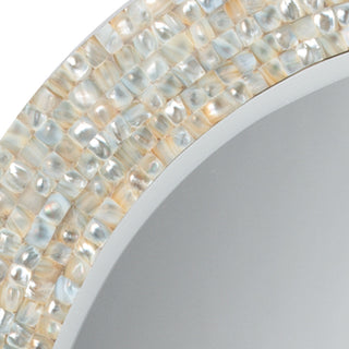 Large Oval Mirror, Mother of Pearl