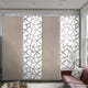 Scattered-Alabaster 4-Panel Track Extendable Vertical Blinds 94"Hx48-88"W