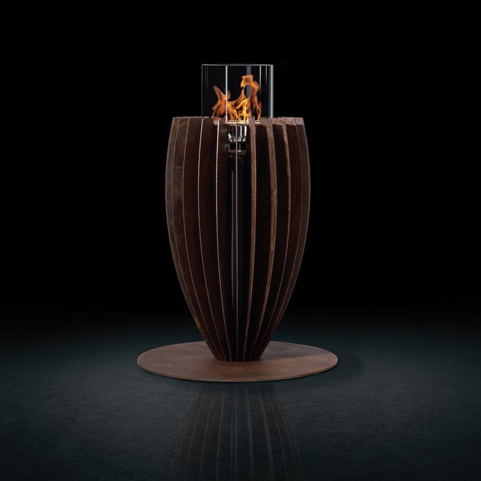 GlammFire Tuli Free-Standing Ethanol Fireplace