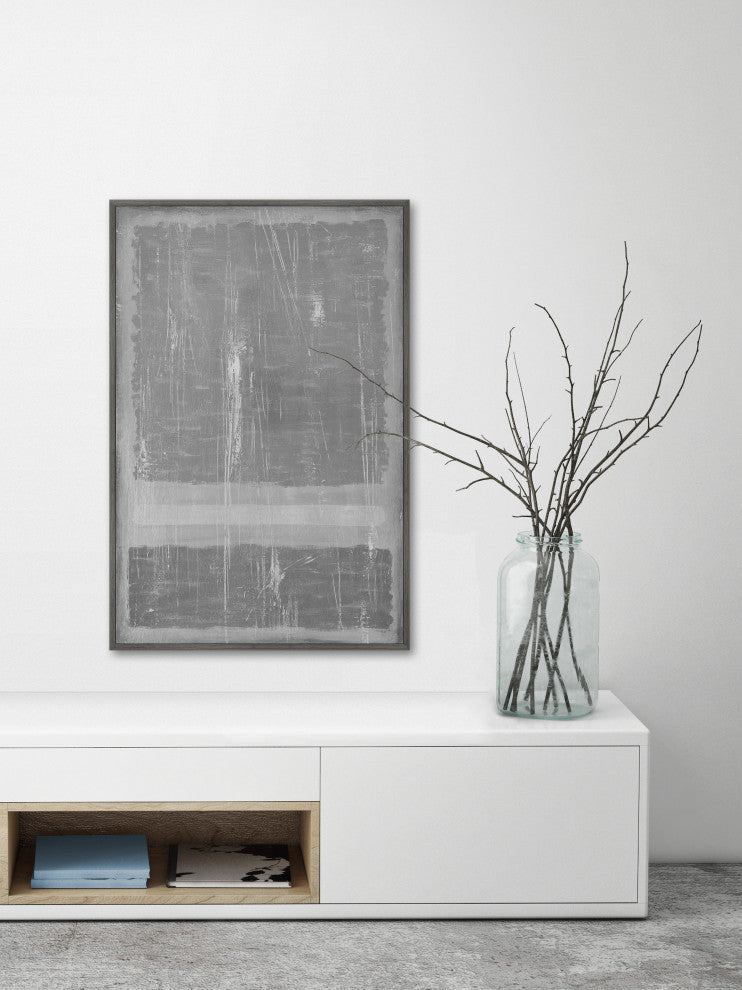 "Splitting Up" Floater Framed Painting Print on Canvas, 20x30