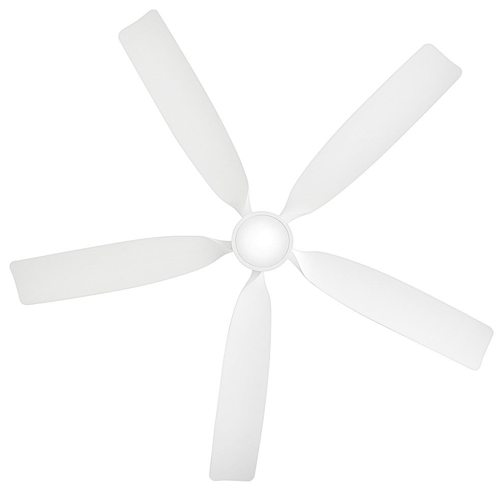 Hinkley Bodin 64" Led Smart Fan, Matte White
