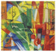 "Landscape with House, Dog and Cattle, 1914" Print by Franz Marc, 32"x30"