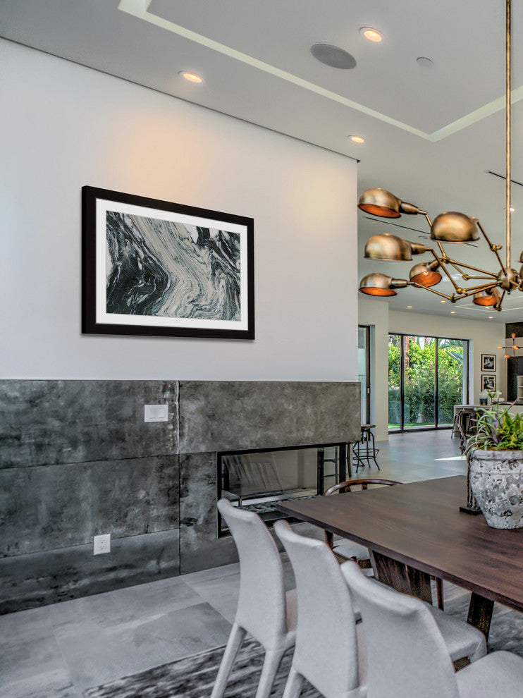 "Brewing Storm" Framed Art Print