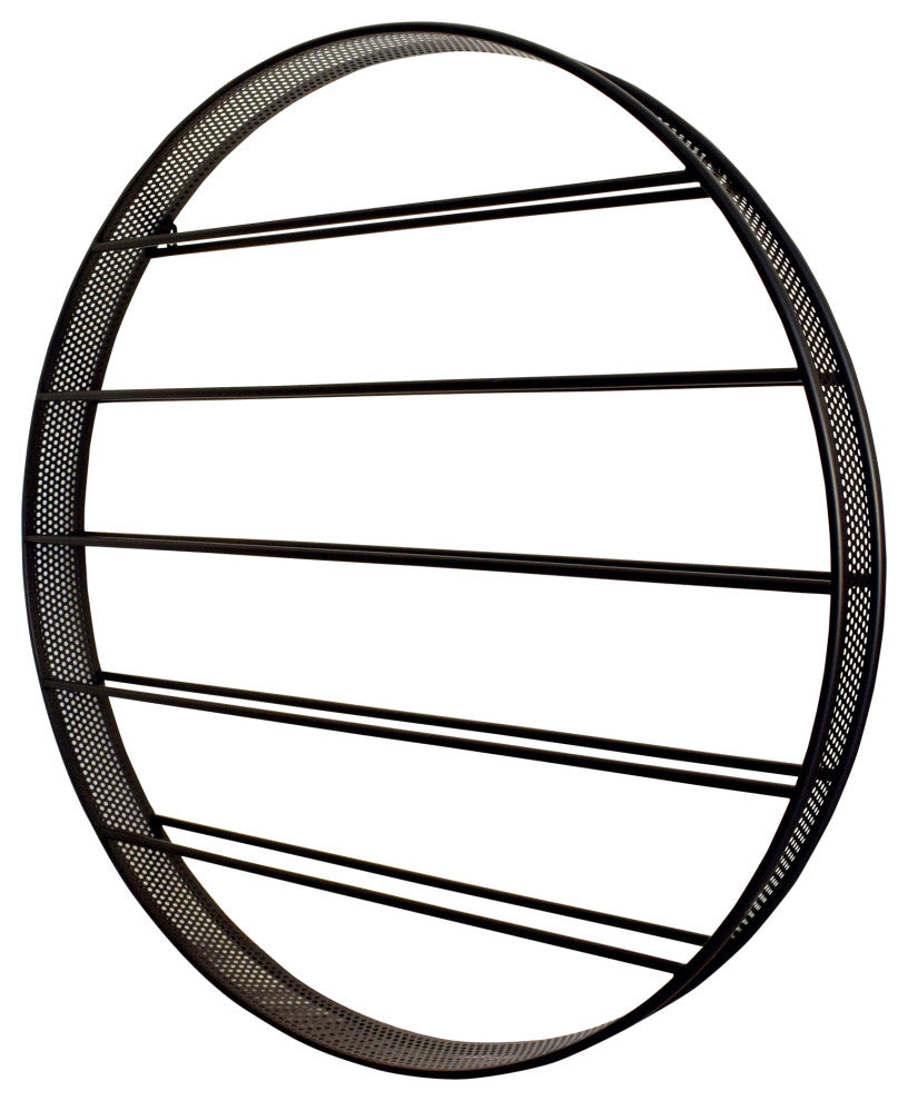 Industrial Tannin Wine Rack - Black