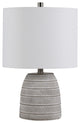 20" Coastal Brown Accent Lamp