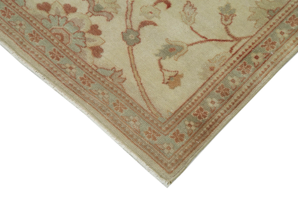 Rug N Carpet - Hand-Knotted Oriental 2' 11" x 10' 4" Runner Oushak Area Rug