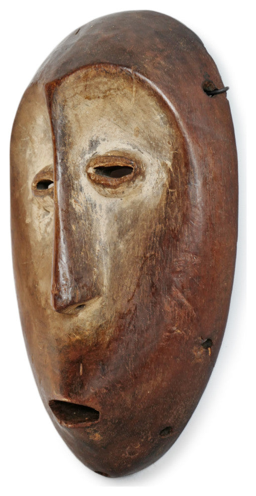 Consigned Vintage Lega Carved Face Mask