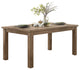 Salena Dining Room Collection, Dining Table, Natural Finish