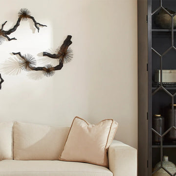 Ichiyo Wall Decor, Black Small