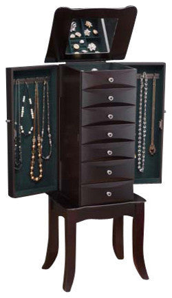 1PerfectChoice TeresaJewelry Armoire, Java
