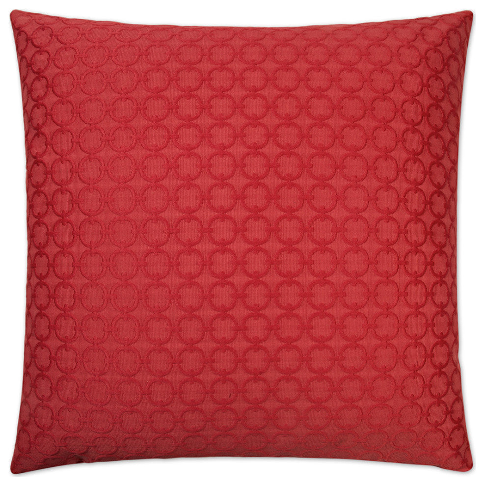 Full Circle Pillow - Red