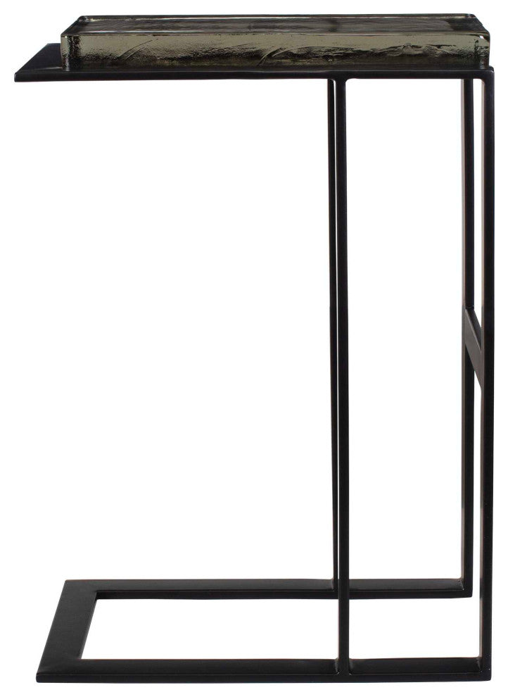 Uttermost Soma Black Accent Table