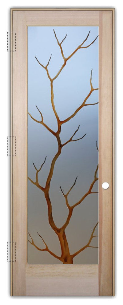 Interior Prehung Door or Interior Slab Door - Branch Out - Douglas Fir...