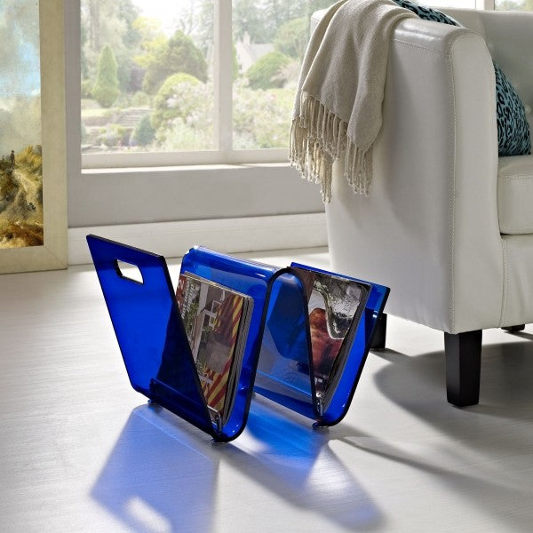 Current Magazine Holder in Blue