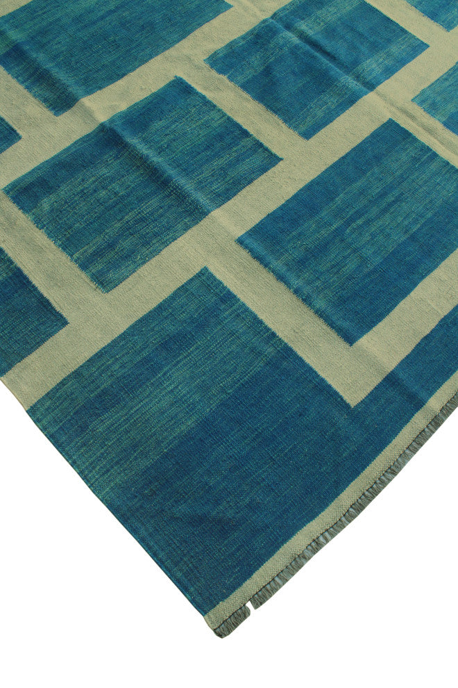 Winchester Kilim Gowon Blue Rug