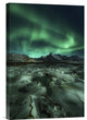 "Ice Cracking" Stretched Canvas Giclee by Javier De La, 12x18"
