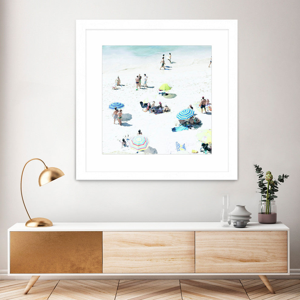 "Happy Days" Matted and Framed 36" x 36"