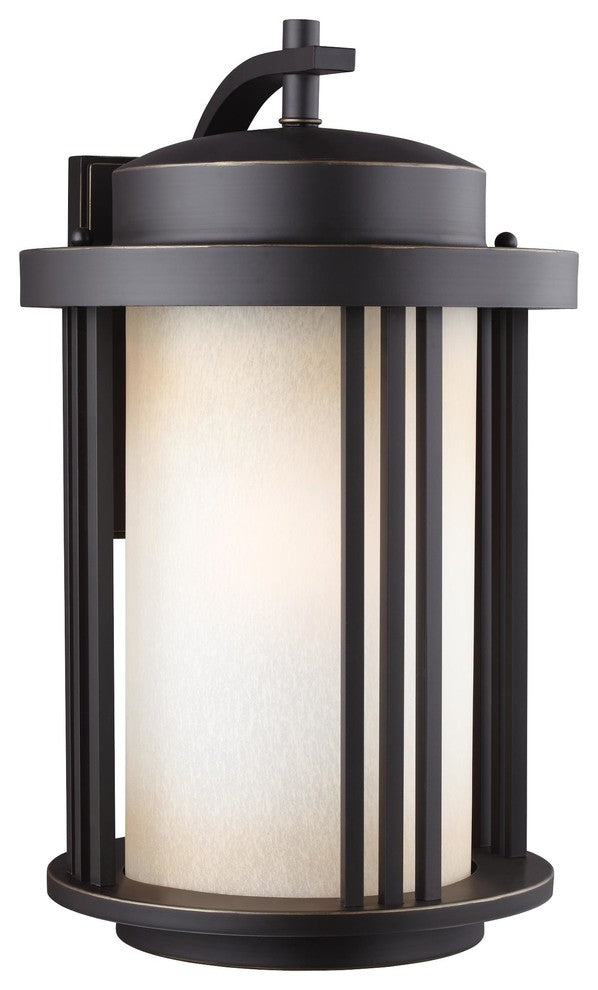 Generation Lighting Lighting Large 1-Light Outdoor Lantern, Bronze