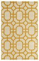Palace Yellow and Ivory Rug, 4'x6'