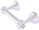 Pacific Grove 2-Post Toilet Paper Holder with Groovy Accents, Satin Chrome