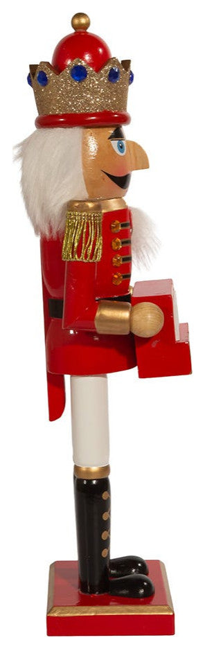 15" Red King Nutcracker, Calendar