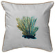 Blue Coral Small Indoor/Outdoor Pillow 12x12 - Set of Two