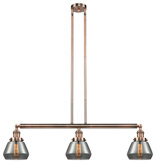 Innovations Lighting 213-Ac-G173-Led 3 Light Dimmable Led Island Light