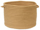 Colonial Mills Basket Simply Home Solid Topaz Round