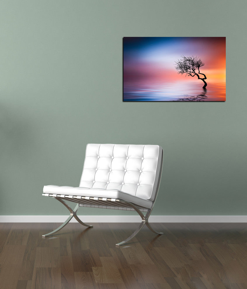 Epic Graffiti "Growing Reflections" Giclee Canvas Wall Art, 12"x18"