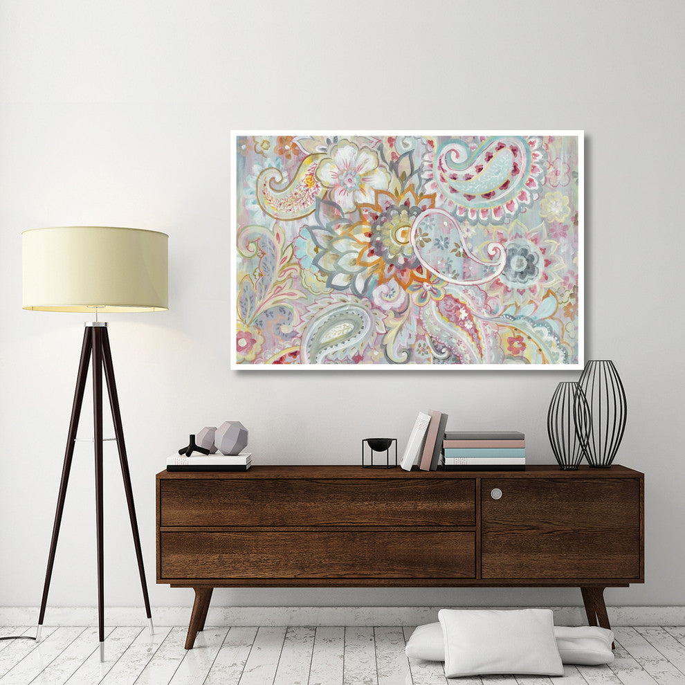 "Boho Japonais Crop" Digital Paper Print by Danhui Nai, 62"x42"