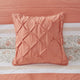 Madison Park Percale Printed Pintuck Flange 9-Piece Comforter Set, King