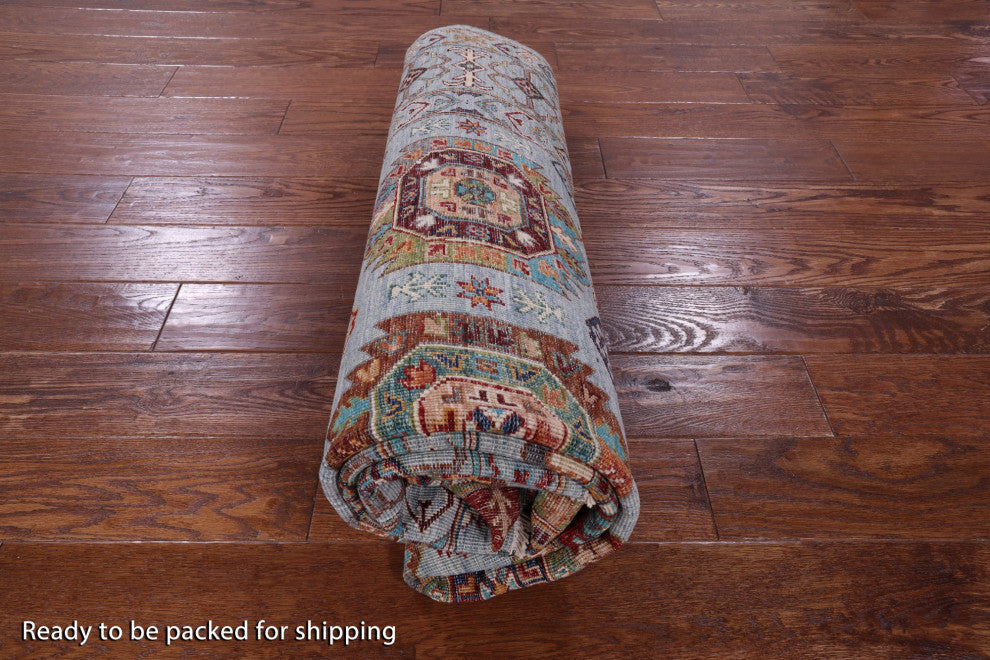 Fine Turkmen Ersari Handmade Rug 5' 8" X 8' 1" Q10575
