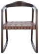 Safavieh Willa Rocking Dining Chair, Cognac/Walnut