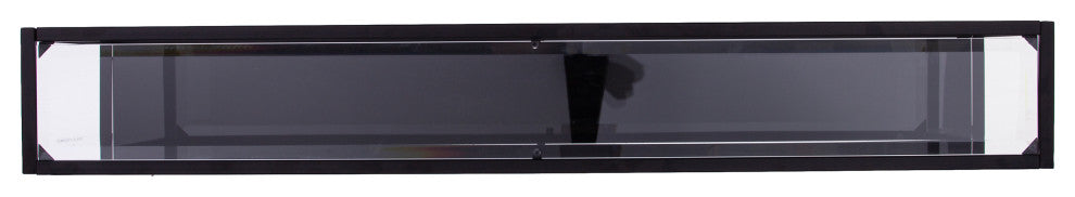 Shirebrook Narrow Metal Console Table - Black