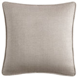 Chenille Herringbone Euro Sham, 27" x 27", Sand, 1PC