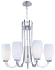 Taylor 5 Light Chandelier, Satin Nickel