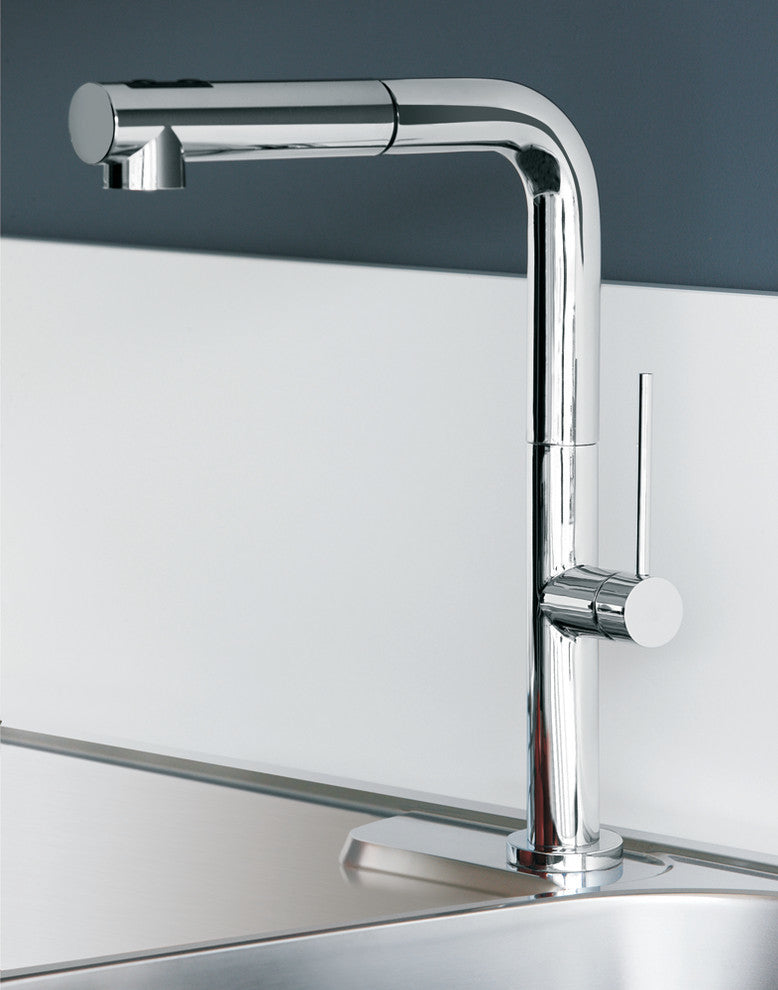 Sophisticated Sink Faucet, Brushed Nickel