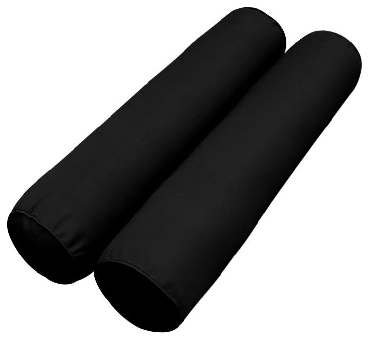 Style 6 Twin Size Pipe Trim Bolster Pillow Cushion Outdoor Slip Cover ONLY AD109