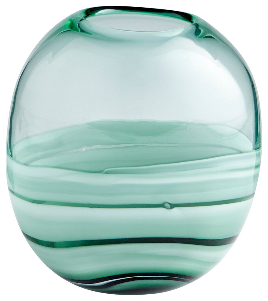 Torrent Vase, GreenSquat
