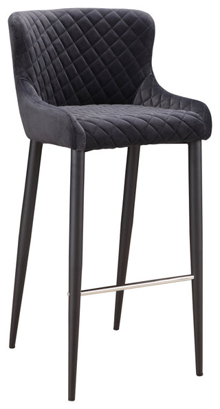 Etta Barstool Dark Grey