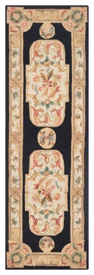 Safavieh DuraRug 3' X 5' Hand Hooked Rug in Navy and Ivory