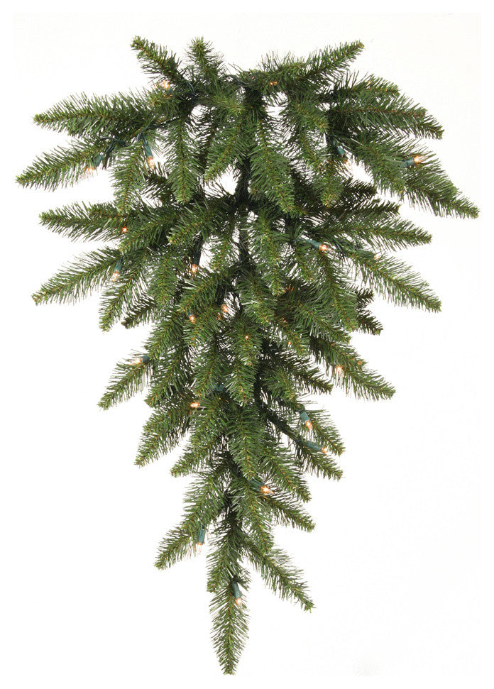 Vickerman Camdon Fir Teardrop, 30", Clear Lights