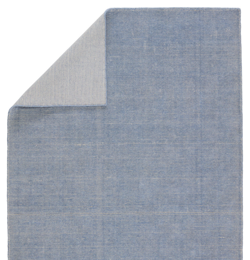 Jaipur Living Danan Indoor/ Outdoor Striped Light Blue/ Cream Area Rug 4'X6'