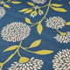 GDF Studio Tilda Outdoor Floral  Area Rug, Blue and Multicolored, 5'x8'