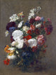 Tile Mural, Beautiful Flowers By Henri Fantin-Latour Ceramic, Glossy